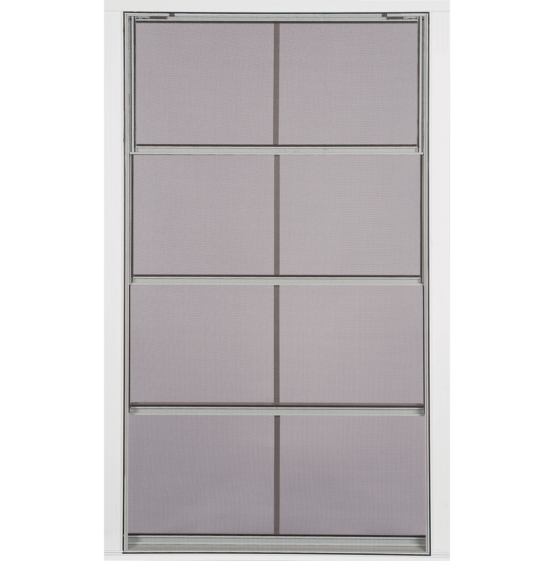 Vertical 4-Track Screen Porch Windows